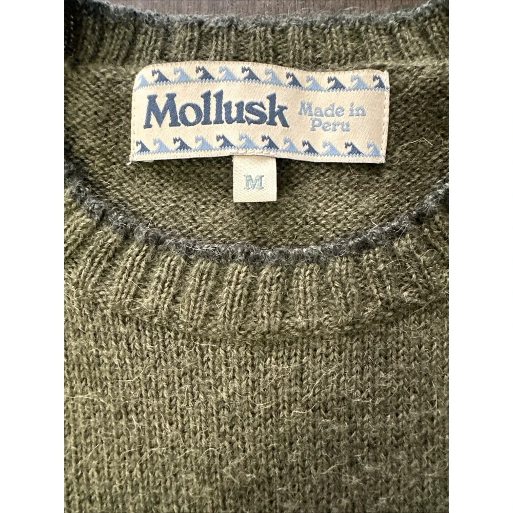 Mollusk California Alpaca Wool Blend Sweater Mens Medium
